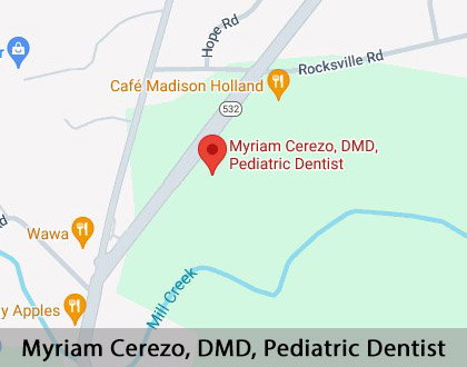 Map image for Emergency Pediatric Dental Care in Holland, PA